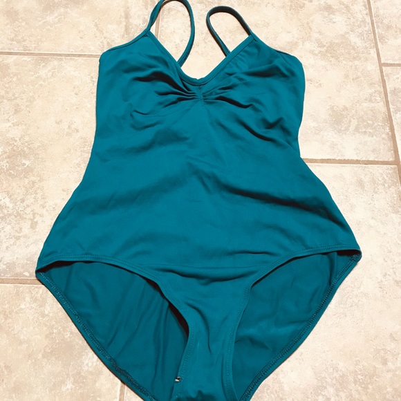 Teal Ballet Leotard - Picture 1 of 3